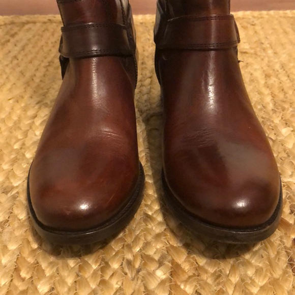Frye Melissa Harness II Boots in Redwood - Picture 5 of 10